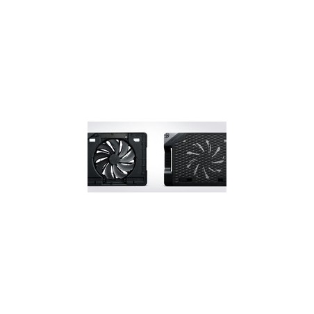 Cooler Master Notepal ERGOSTAND III - Premium Black Laptop Stand, Enhanced Cooling & Ergonomic Design, 230mm